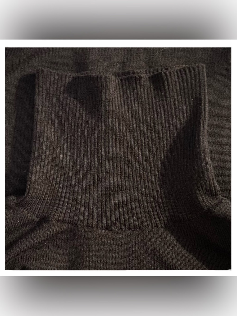 Nanibon Authentic Italian Chestnut Cashmere Mix Turtleneck Sweater - Picture 5 of 7